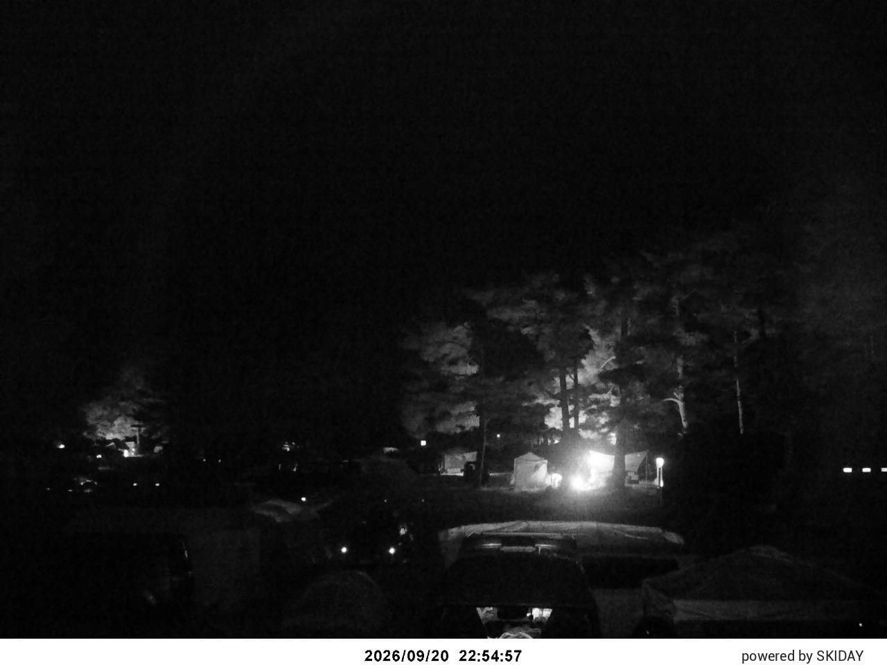 Norikura Yamaboushi Car Park snow cam captured at 20 September 2026 at 11:18 pm GMT+9