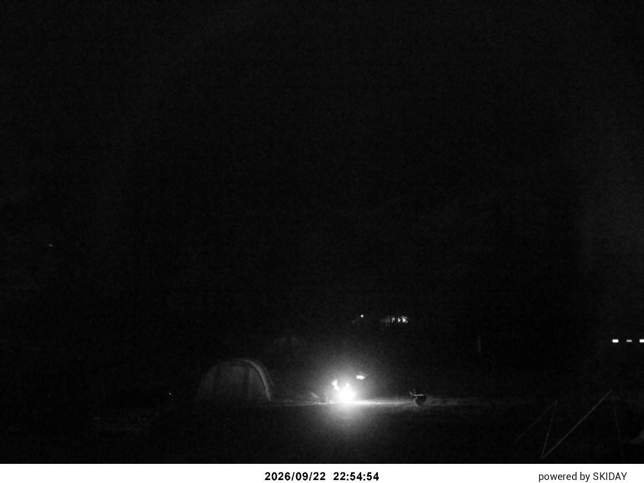 Norikura Yamaboushi Car Park snow cam captured at 22 September 2026 at 11:06 pm GMT+9