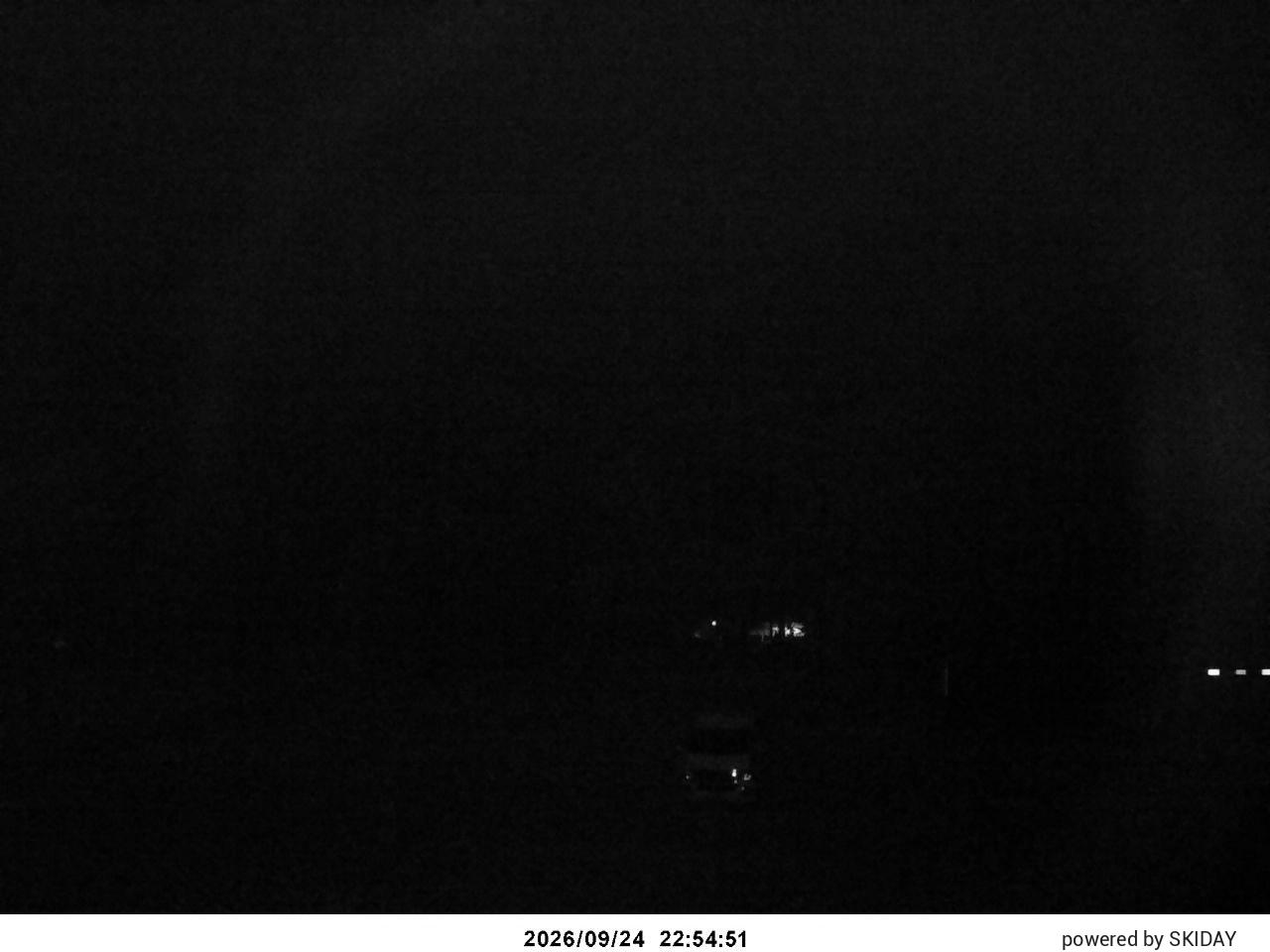Norikura Yamaboushi Car Park snow cam captured at 24 September 2026 at 11:16 pm GMT+9