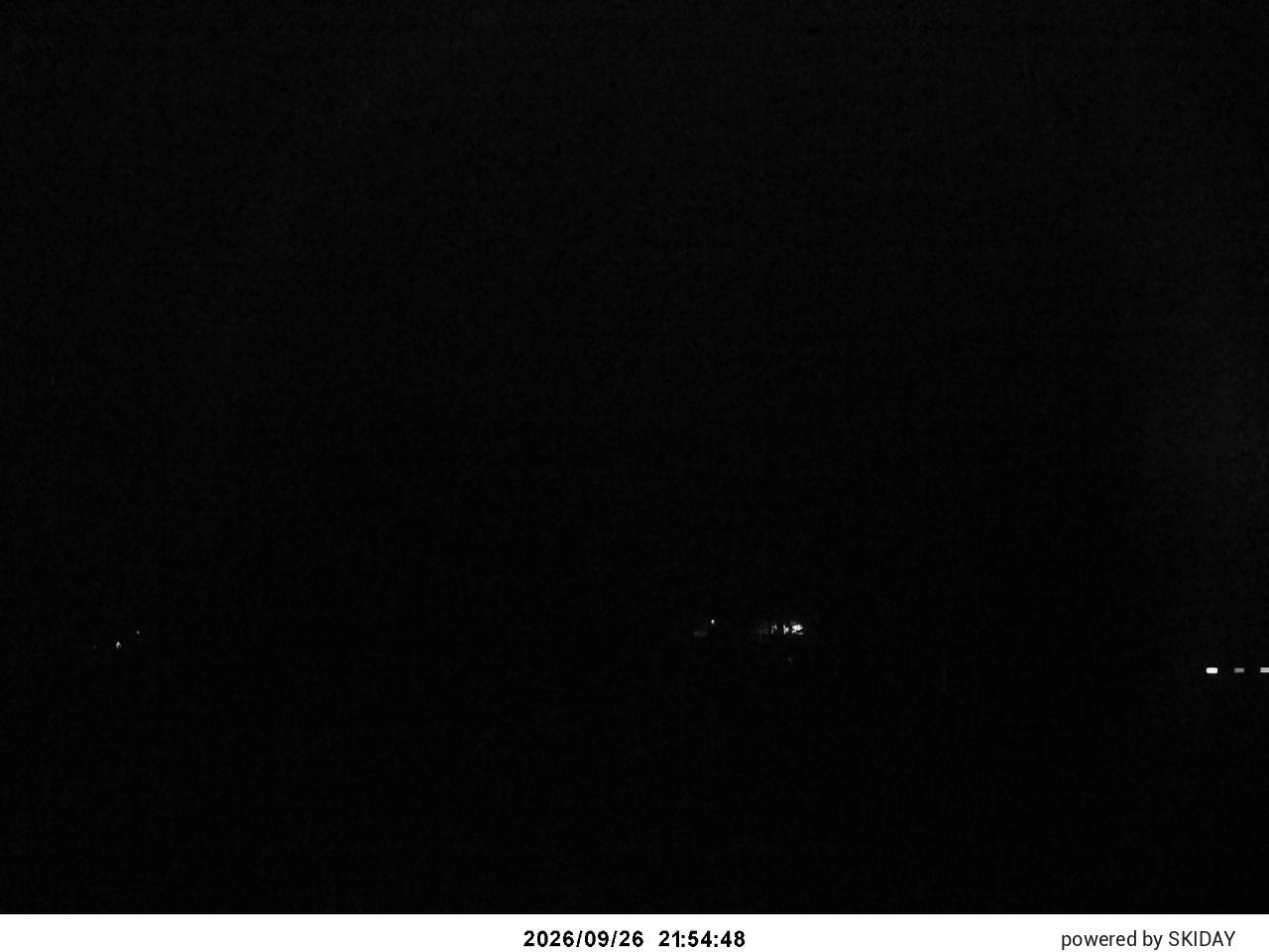 Norikura Yamaboushi Car Park snow cam captured at 26 September 2026 at 11:03 pm GMT+9