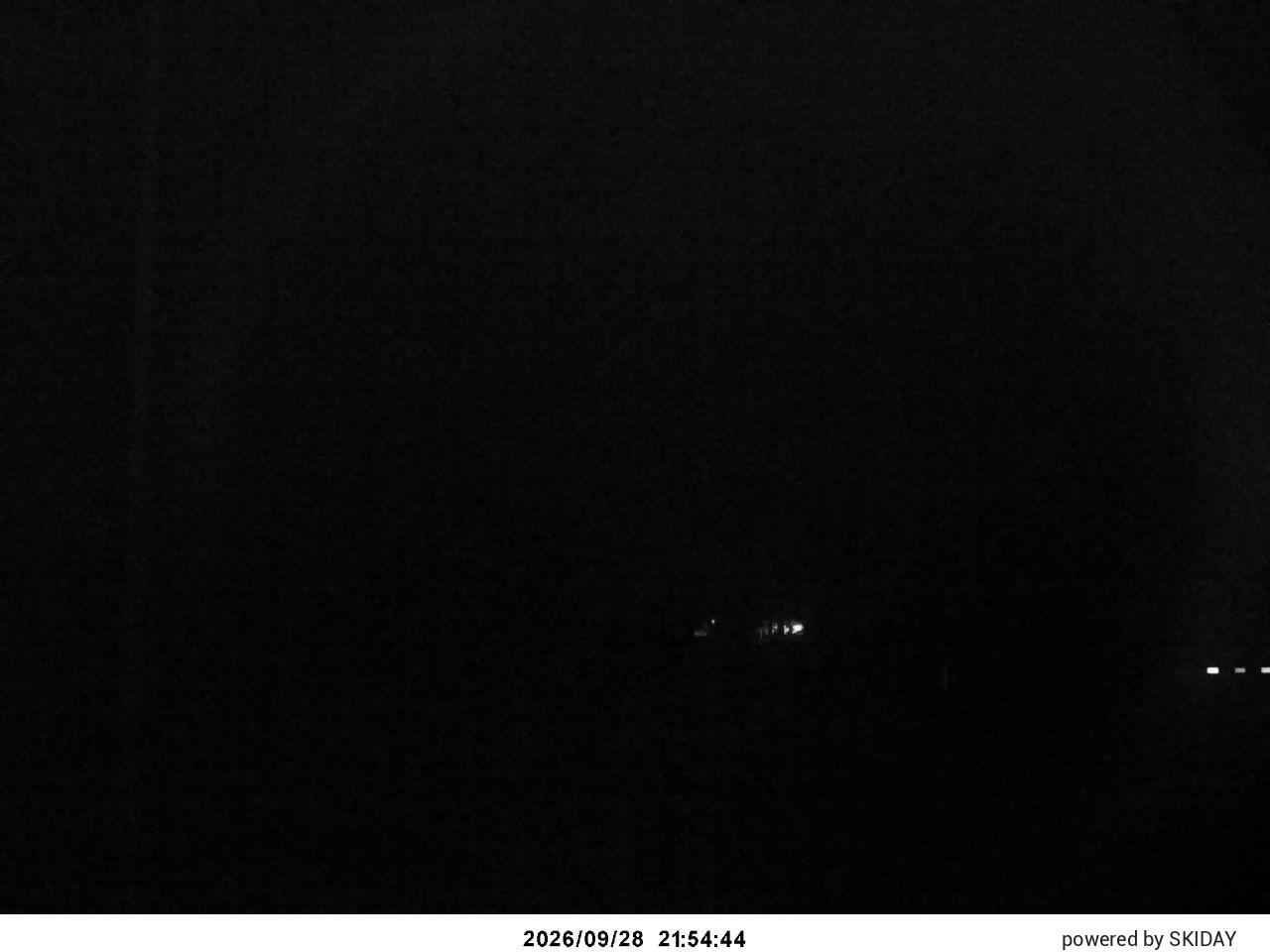 Norikura Yamaboushi Car Park snow cam captured at 28 September 2026 at 11:01 pm GMT+9
