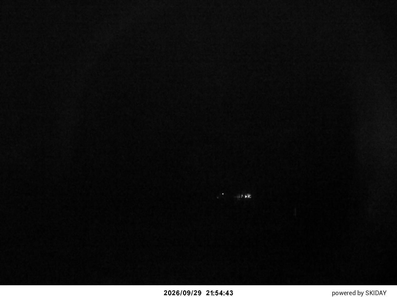 Norikura Yamaboushi Car Park snow cam captured at 29 September 2026 at 10:58 pm GMT+9