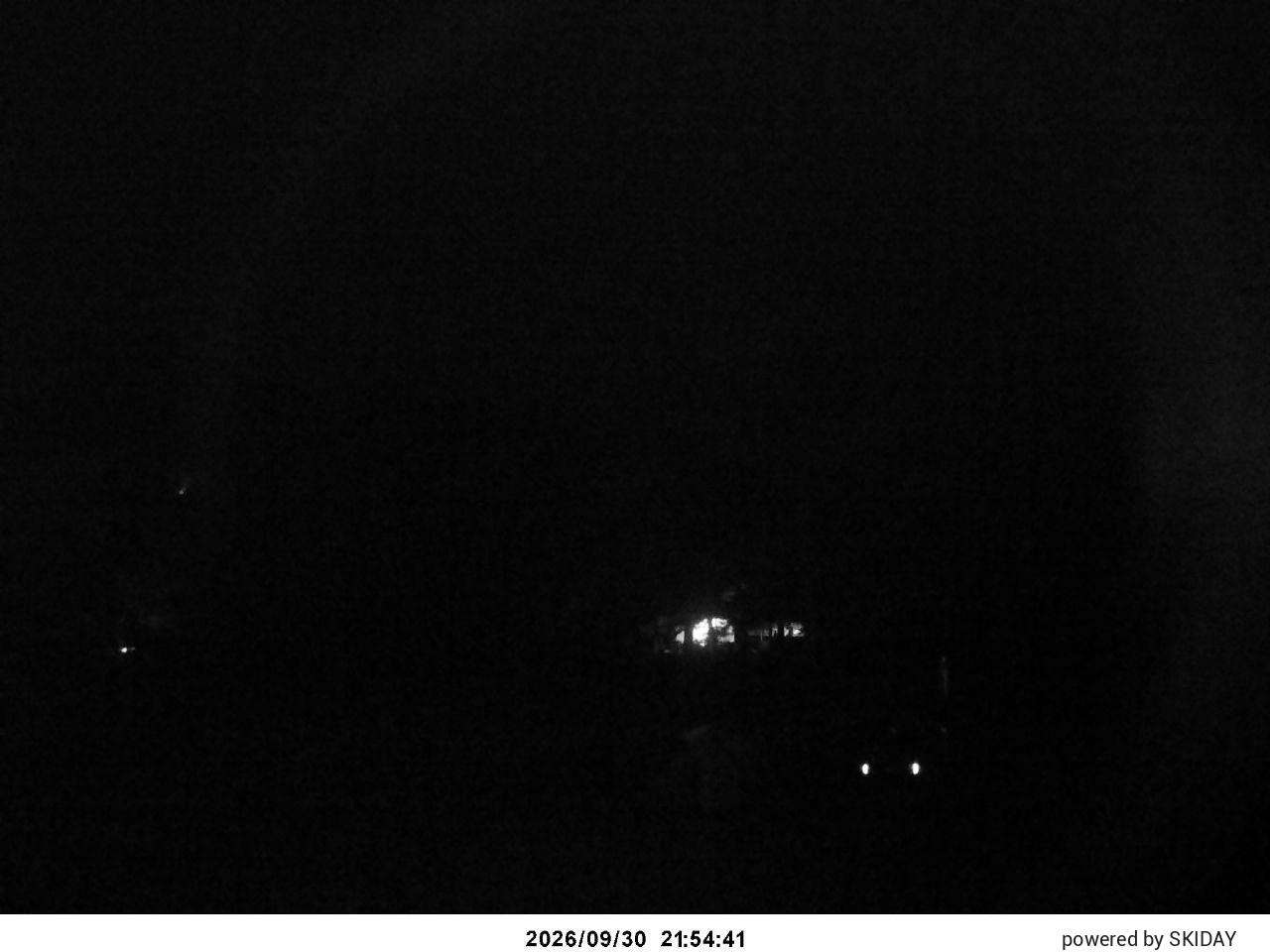 Norikura Yamaboushi Car Park snow cam captured at 30 September 2026 at 10:57 pm GMT+9