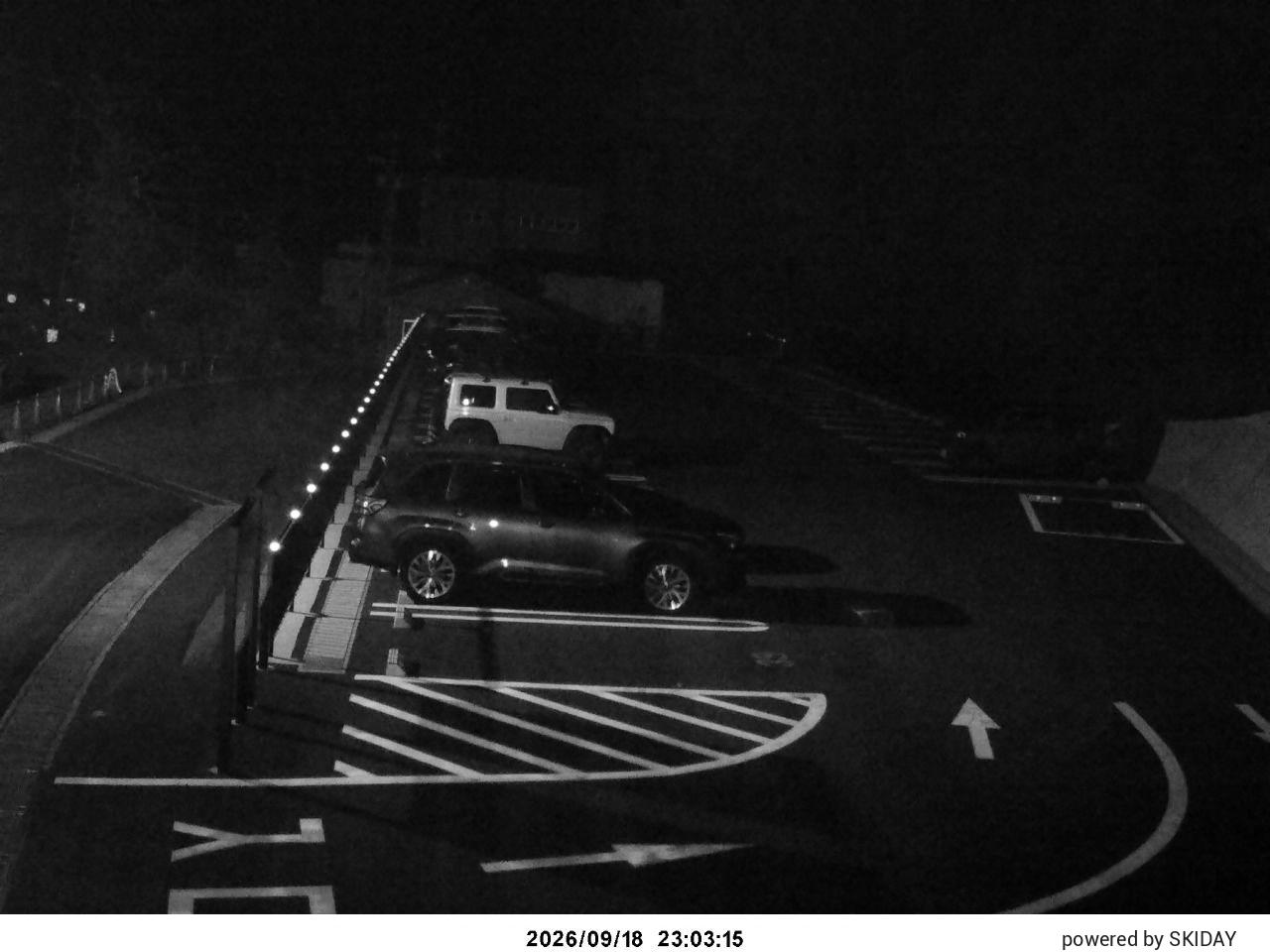 Okushiga Snowfall Gauge snow cam captured at 18 September 2026 at 11:12 pm GMT+9