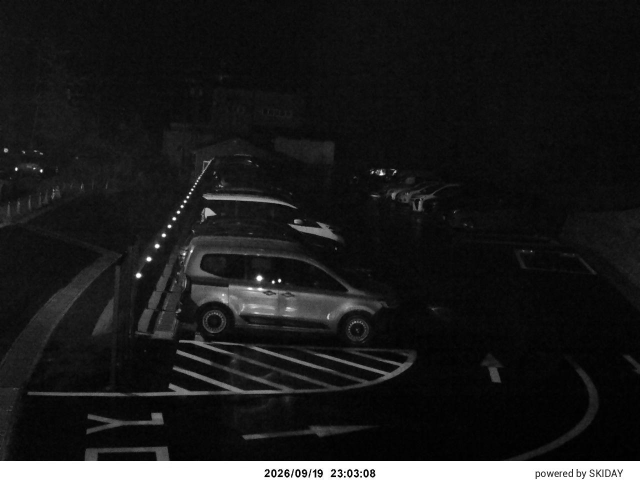 Okushiga Snowfall Gauge snow cam captured at 19 September 2026 at 11:37 pm GMT+9