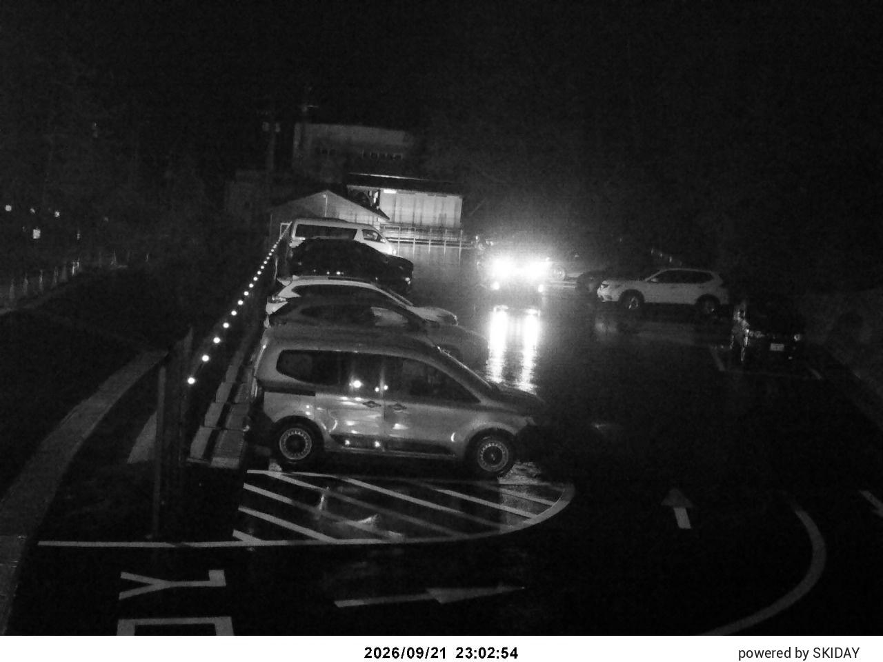 Okushiga Snowfall Gauge snow cam captured at 21 September 2026 at 11:42 pm GMT+9