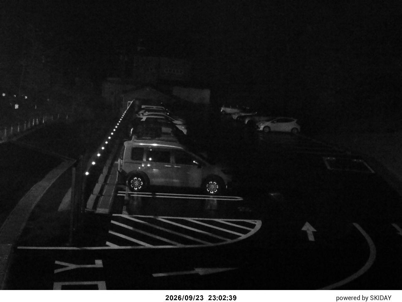 Okushiga Snowfall Gauge snow cam captured at 23 September 2026 at 11:31 pm GMT+9