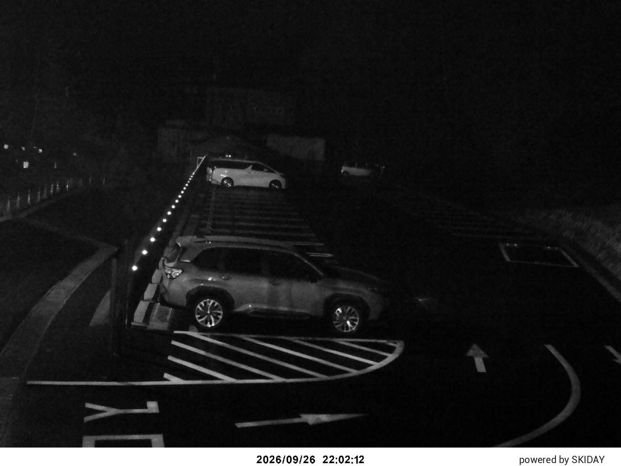Okushiga Snowfall Gauge snow cam captured at 26 September 2026 at 11:03 pm GMT+9