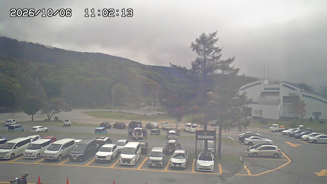 Pilatus Southern Alps View · Base Station · 1,771m snow cam captured at 6 October 2026 at 11:10 am GMT+9