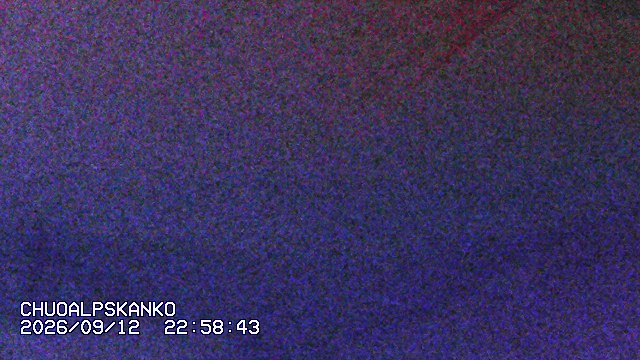 Senjojiki Southern Alps View snow cam captured at 12 September 2026 at 11:27 pm GMT+9