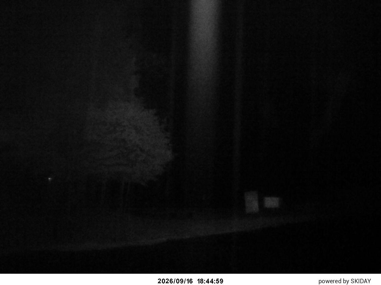 Shirakaba 2in1 Pleasure Course snow cam captured at 16 September 2026 at 7:18 pm GMT+9