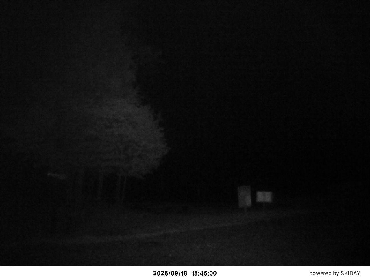 Shirakaba 2in1 Pleasure Course snow cam captured at 18 September 2026 at 7:09 pm GMT+9