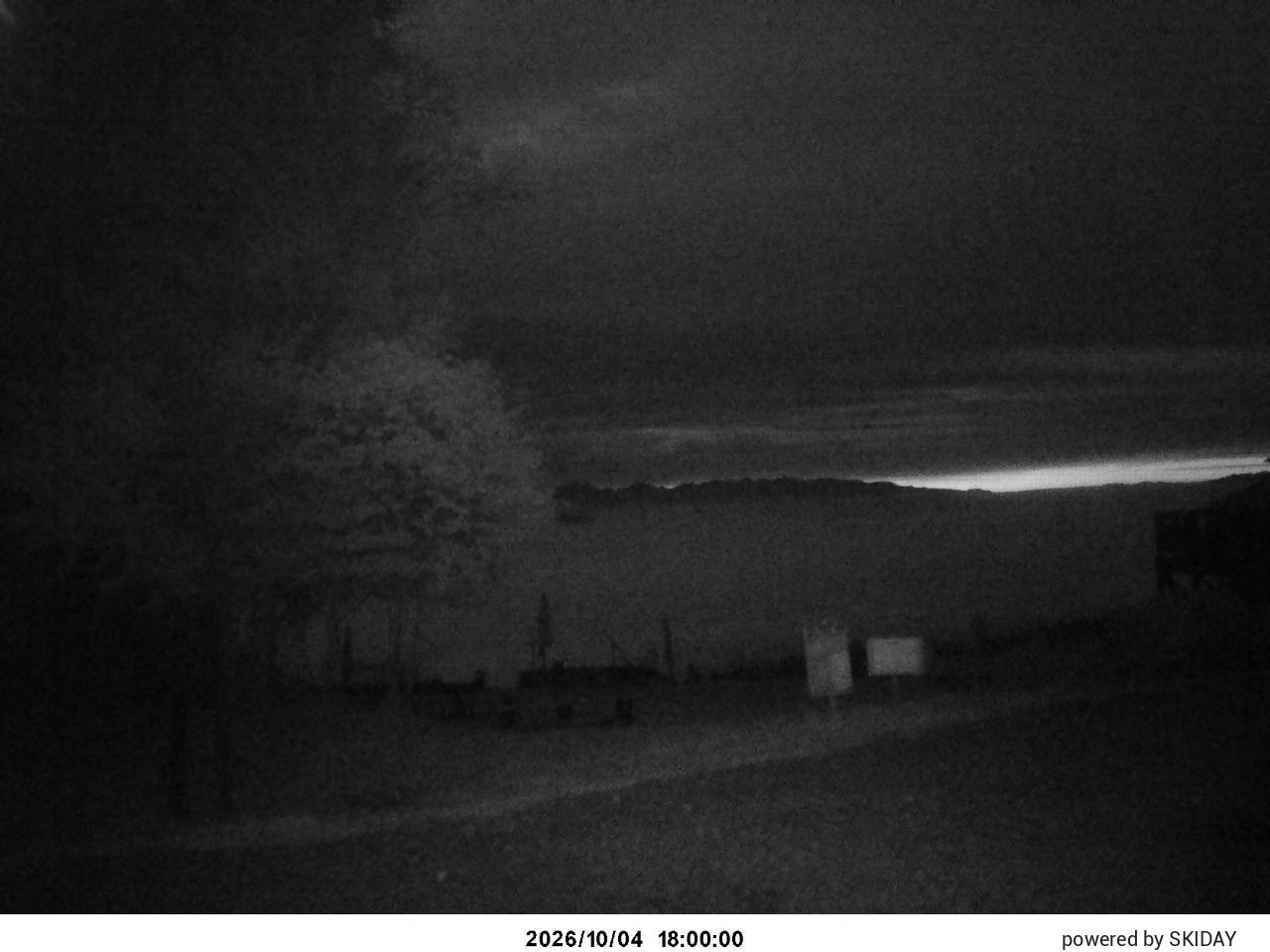 Shirakaba 2in1 Pleasure Course snow cam captured at 4 October 2026 at 7:06 pm GMT+9