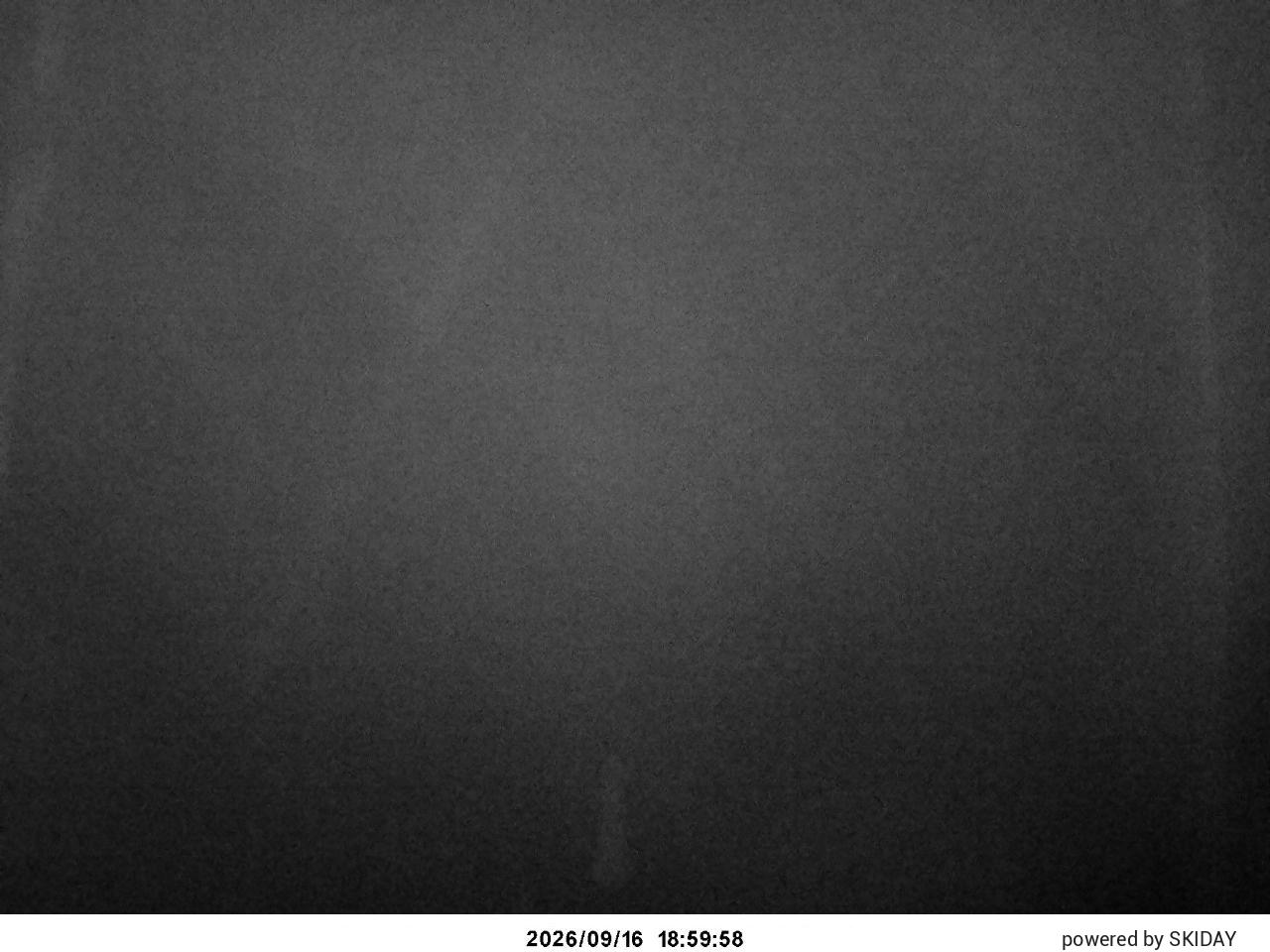 Shirakaba Kokusai Lower Main Course snow cam captured at 16 September 2026 at 7:19 pm GMT+9