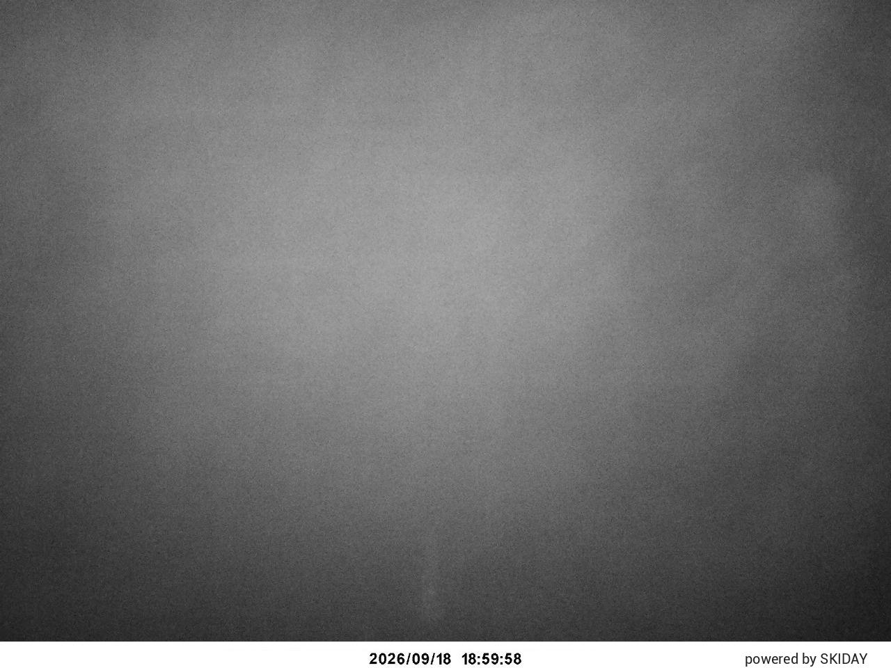 Shirakaba Kokusai Lower Main Course snow cam captured at 18 September 2026 at 7:09 pm GMT+9