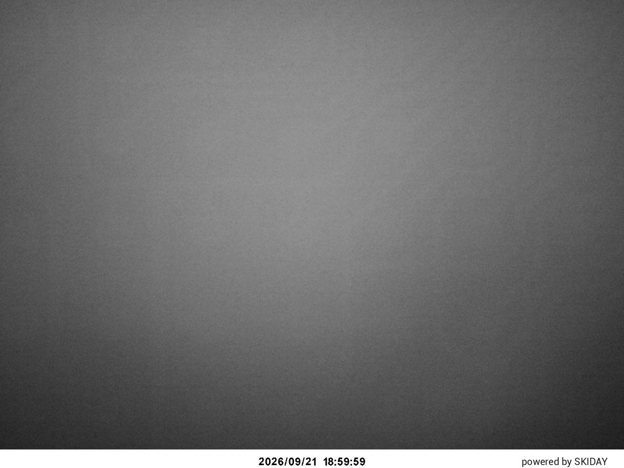 Shirakaba Kokusai Lower Main Course snow cam captured at 21 September 2026 at 7:40 pm GMT+9