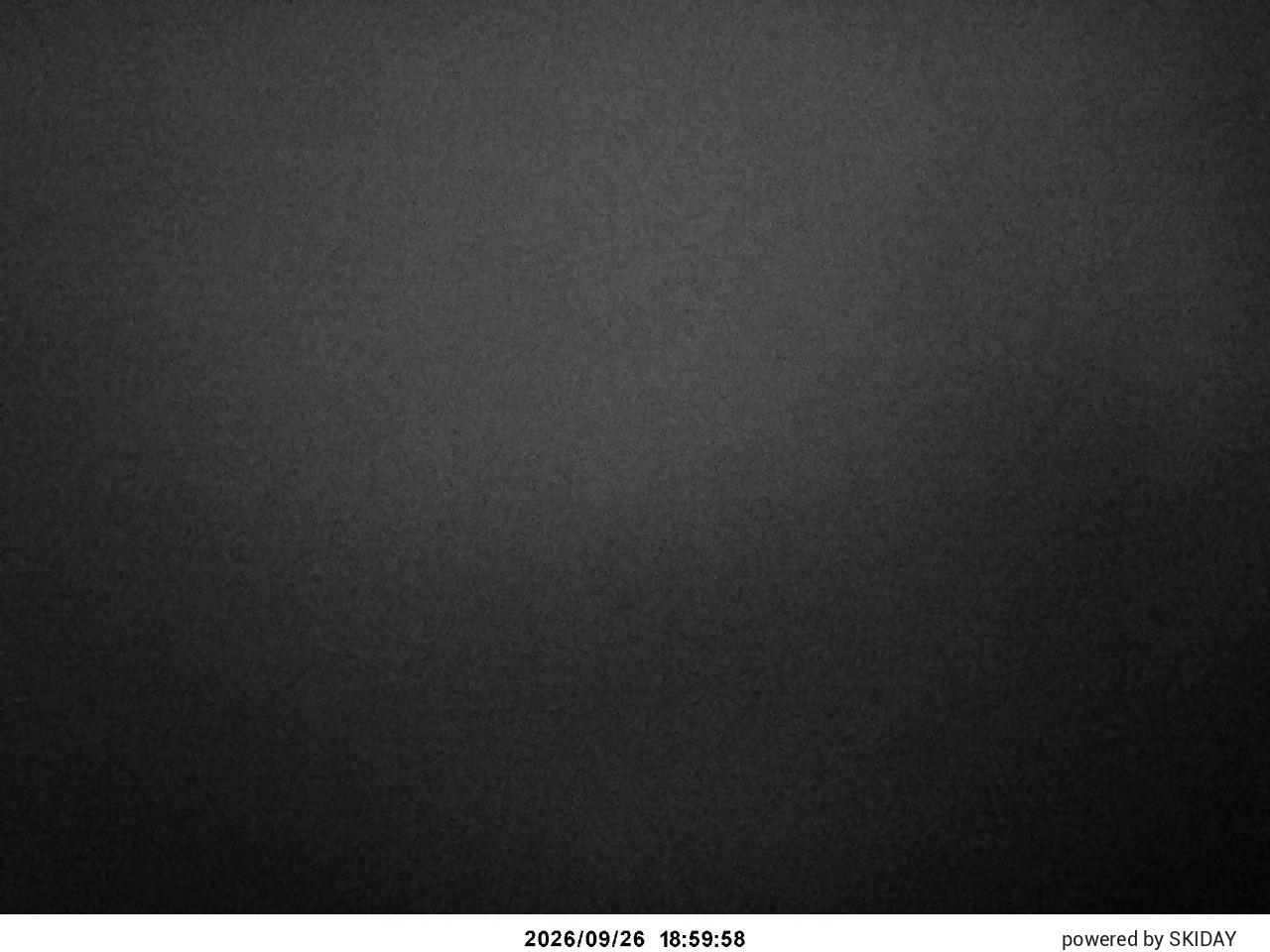 Shirakaba Kokusai Lower Main Course snow cam captured at 26 September 2026 at 8:00 pm GMT+9