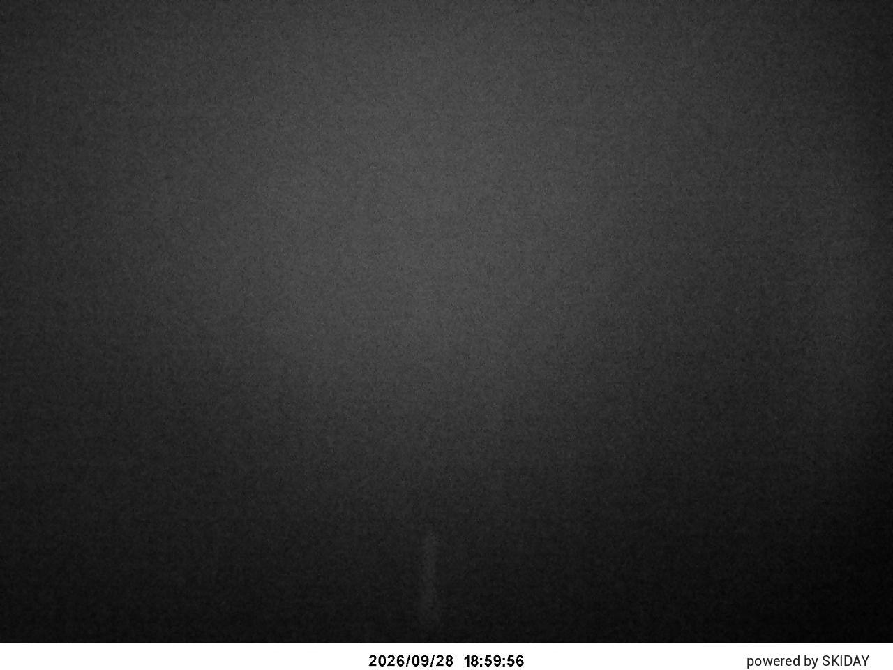 Shirakaba Kokusai Lower Main Course snow cam captured at 28 September 2026 at 8:00 pm GMT+9