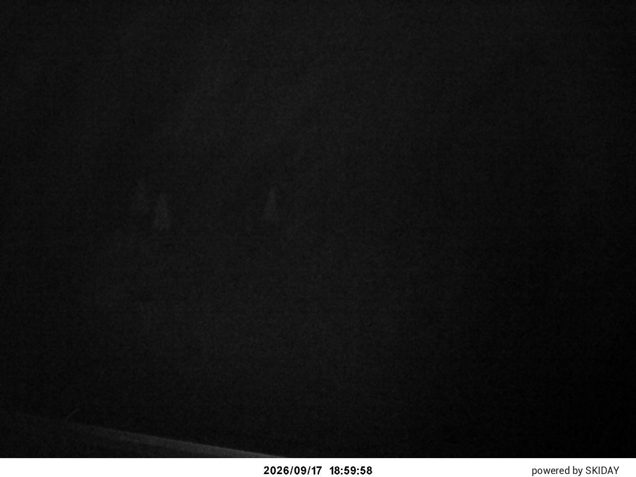 Shirakaba Kokusai Gondola Summit Terrace snow cam captured at 17 September 2026 at 7:44 pm GMT+9