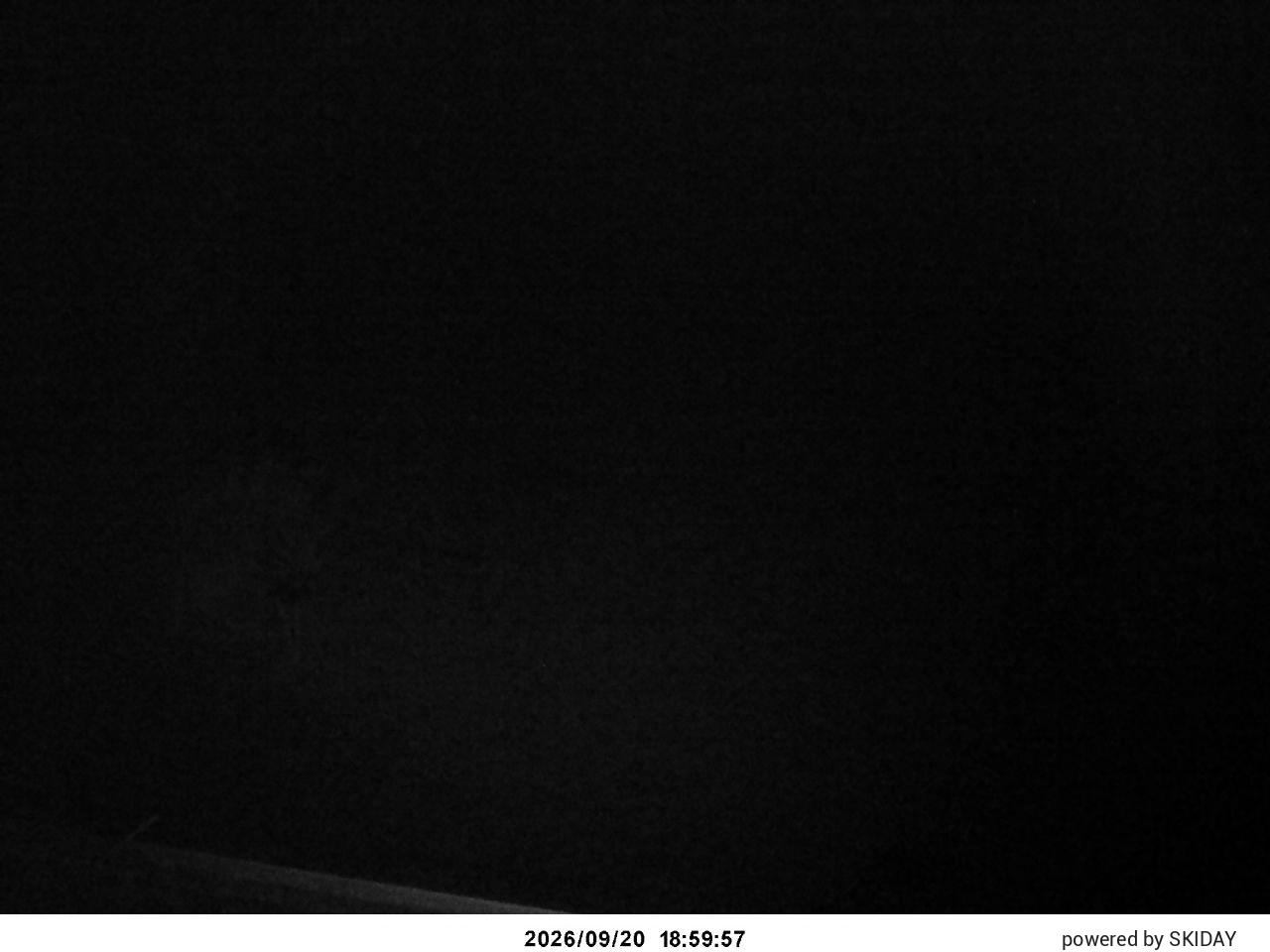 Shirakaba Kokusai Gondola Summit Terrace snow cam captured at 20 September 2026 at 7:16 pm GMT+9