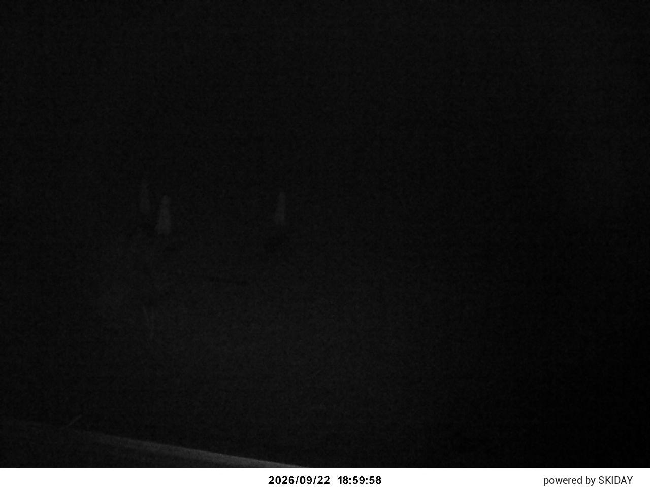 Shirakaba Kokusai Gondola Summit Terrace snow cam captured at 22 September 2026 at 8:05 pm GMT+9