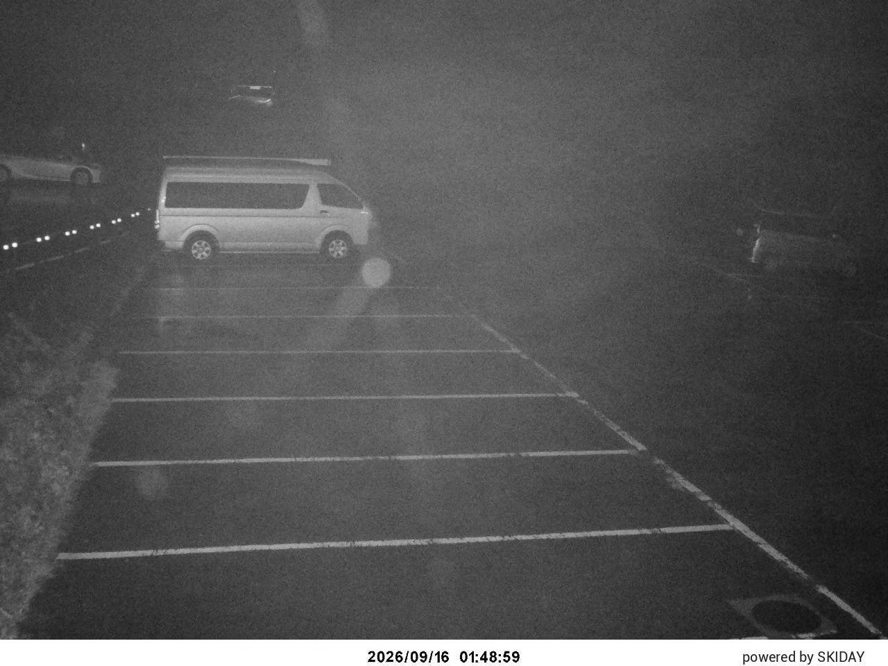 Takamagahara Snowfall Gauge snow cam captured at 16 September 2026 at 2:03 am GMT+9