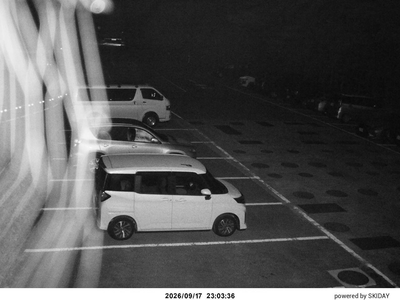 Takamagahara Snowfall Gauge snow cam captured at 17 September 2026 at 11:48 pm GMT+9