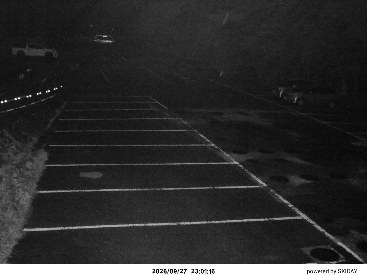 Takamagahara Snowfall Gauge snow cam captured at 27 September 2026 at 11:39 pm GMT+9