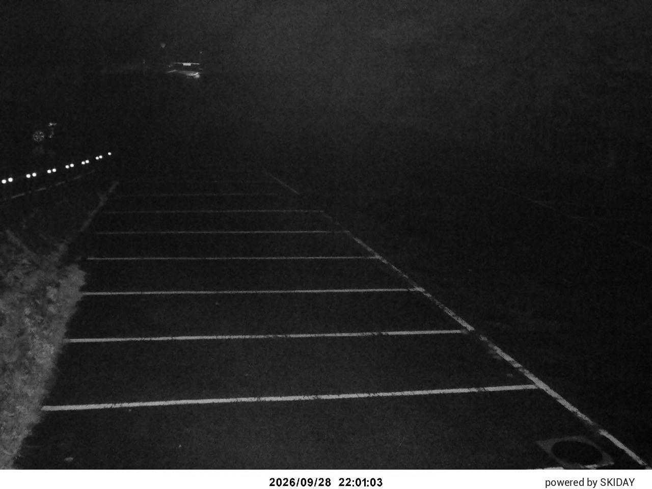 Takamagahara Snowfall Gauge snow cam captured at 28 September 2026 at 11:05 pm GMT+9