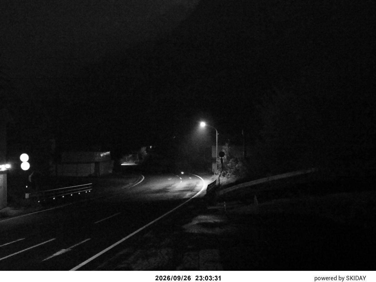 Togakushi Carpark snow cam captured at 26 September 2026 at 11:07 pm GMT+9