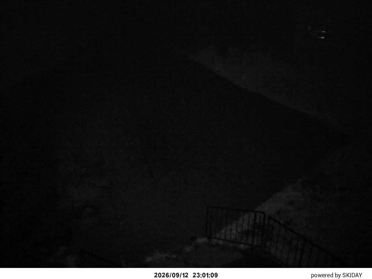 Togakushi Champion Course snow cam captured at 12 September 2026 at 11:27 pm GMT+9
