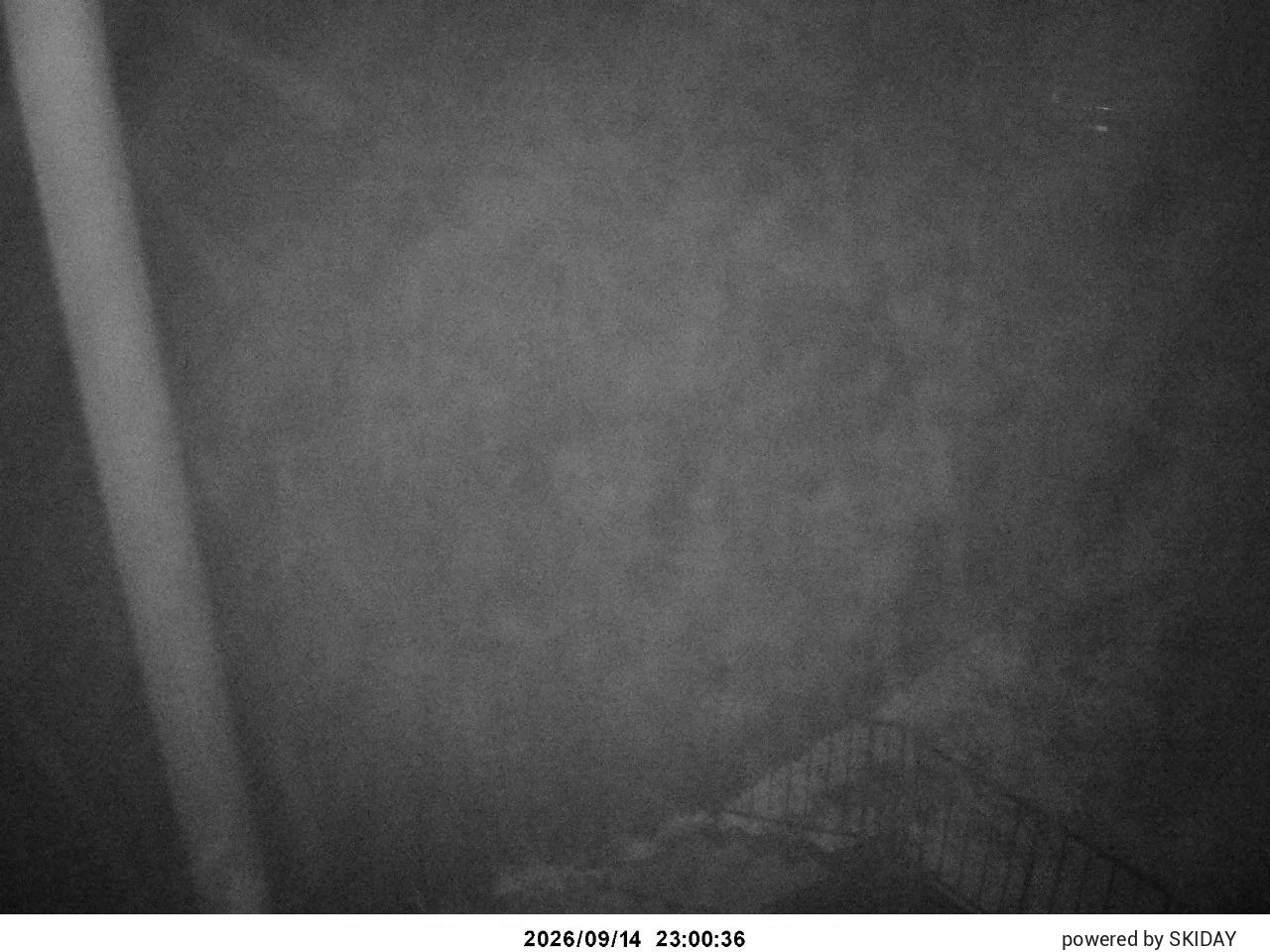 Togakushi Champion Course snow cam captured at 14 September 2026 at 11:37 pm GMT+9
