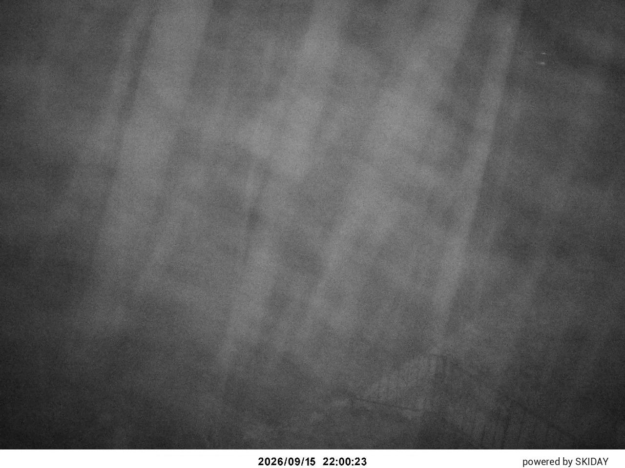 Togakushi Champion Course snow cam captured at 15 September 2026 at 11:00 pm GMT+9