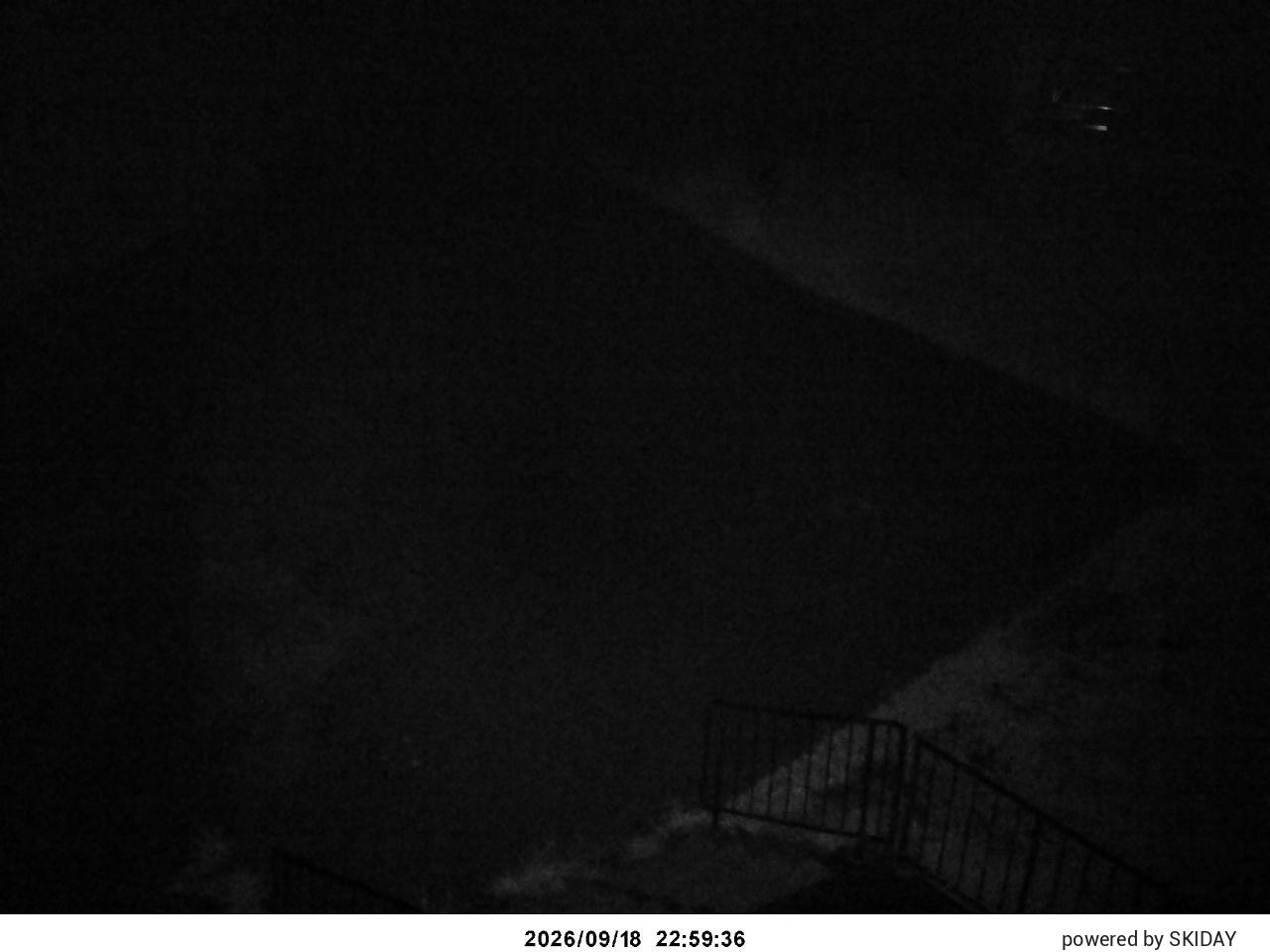 Togakushi Champion Course snow cam captured at 18 September 2026 at 11:14 pm GMT+9