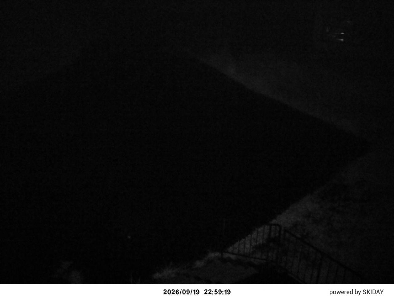 Togakushi Champion Course snow cam captured at 19 September 2026 at 11:39 pm GMT+9