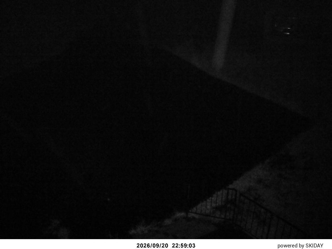 Togakushi Champion Course snow cam captured at 20 September 2026 at 11:22 pm GMT+9