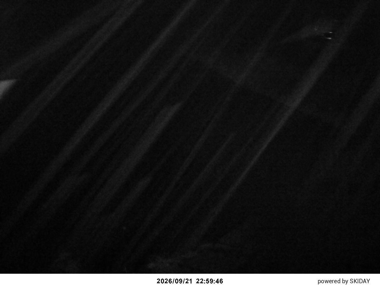 Togakushi Champion Course snow cam captured at 21 September 2026 at 11:46 pm GMT+9