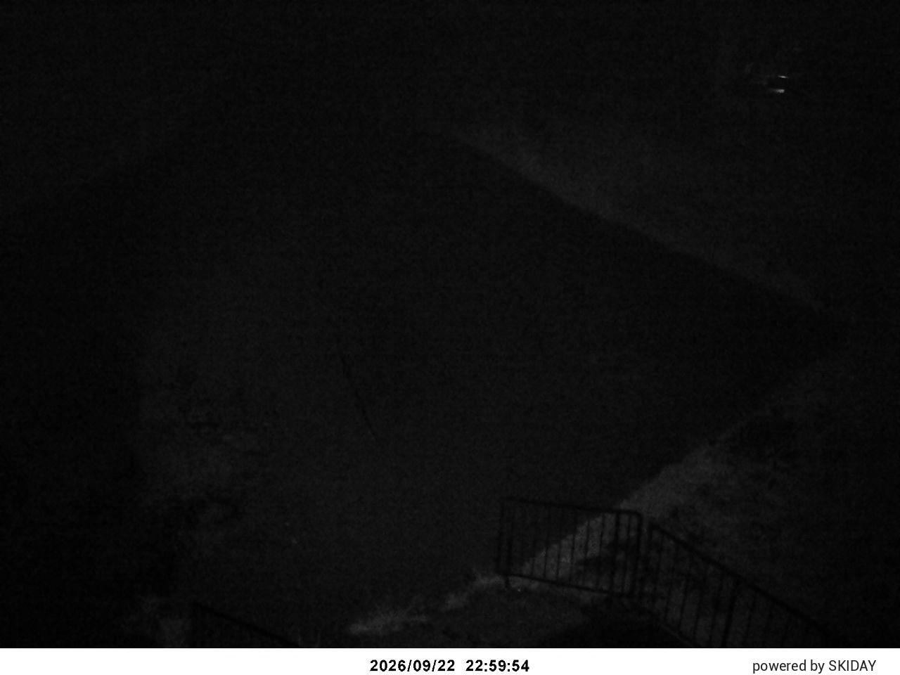 Togakushi Champion Course snow cam captured at 22 September 2026 at 11:09 pm GMT+9
