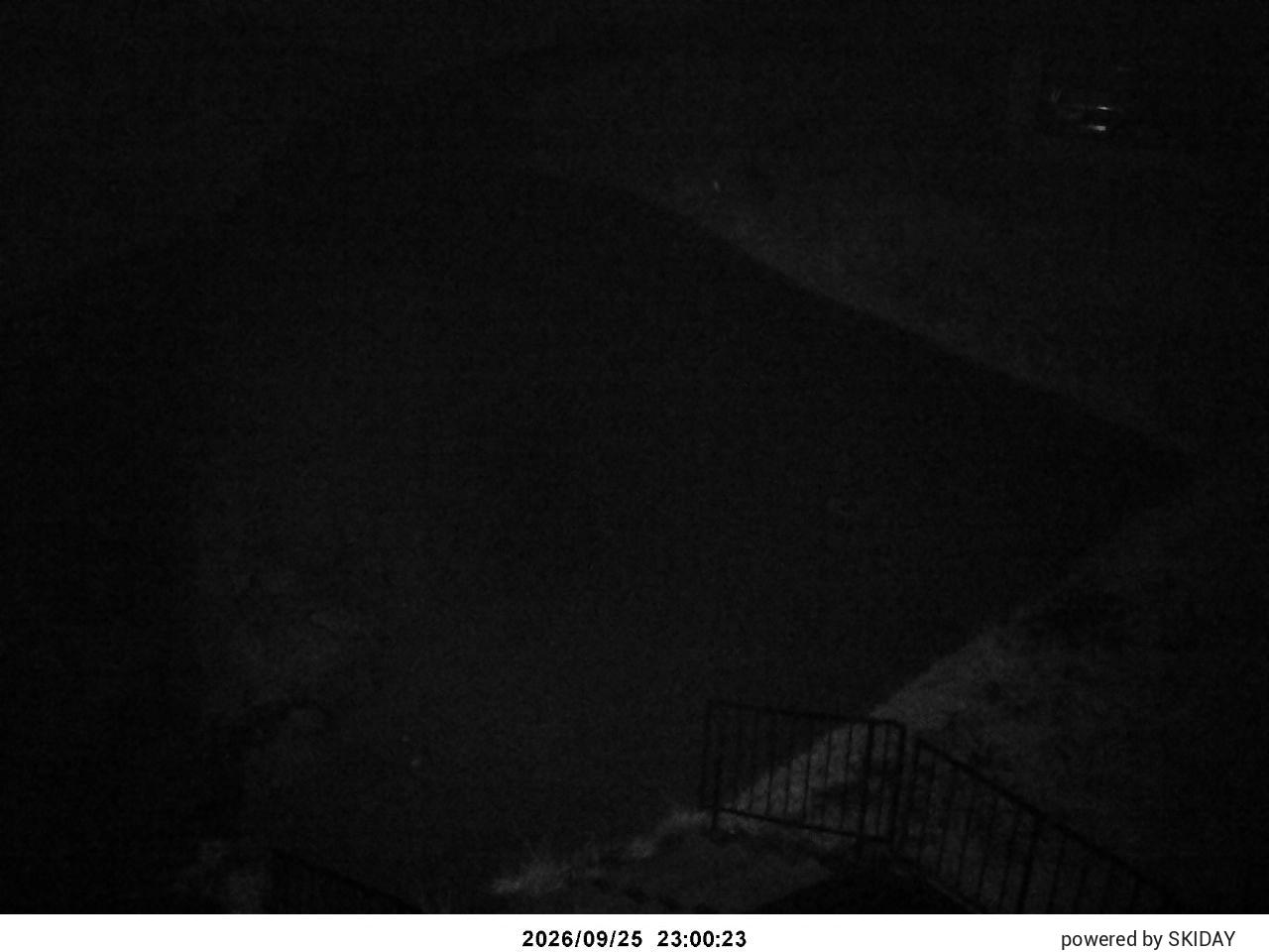 Togakushi Champion Course snow cam captured at 25 September 2026 at 11:42 pm GMT+9