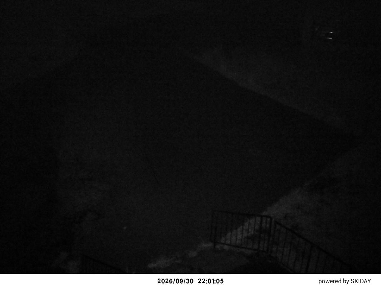 Togakushi Champion Course snow cam captured at 30 September 2026 at 11:00 pm GMT+9