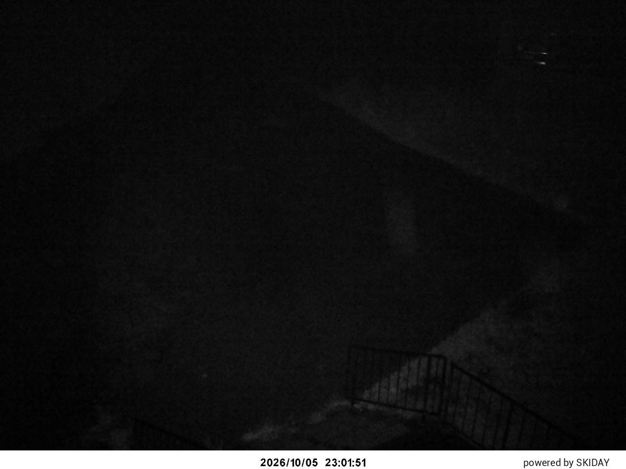 Togakushi Champion Course snow cam captured at 5 October 2026 at 11:50 pm GMT+9