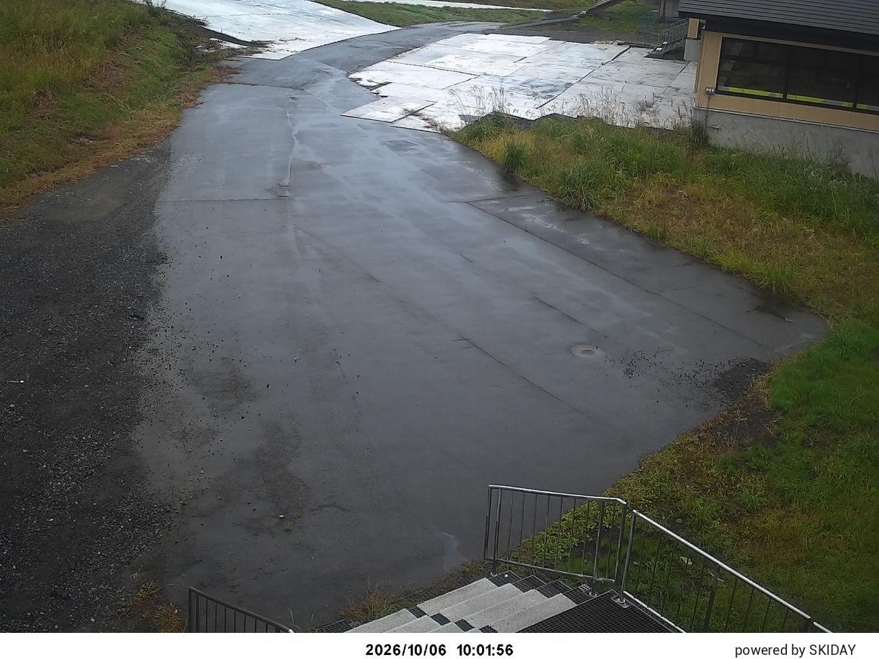 Togakushi Champion Course snow cam captured at 6 October 2026 at 10:07 am GMT+9