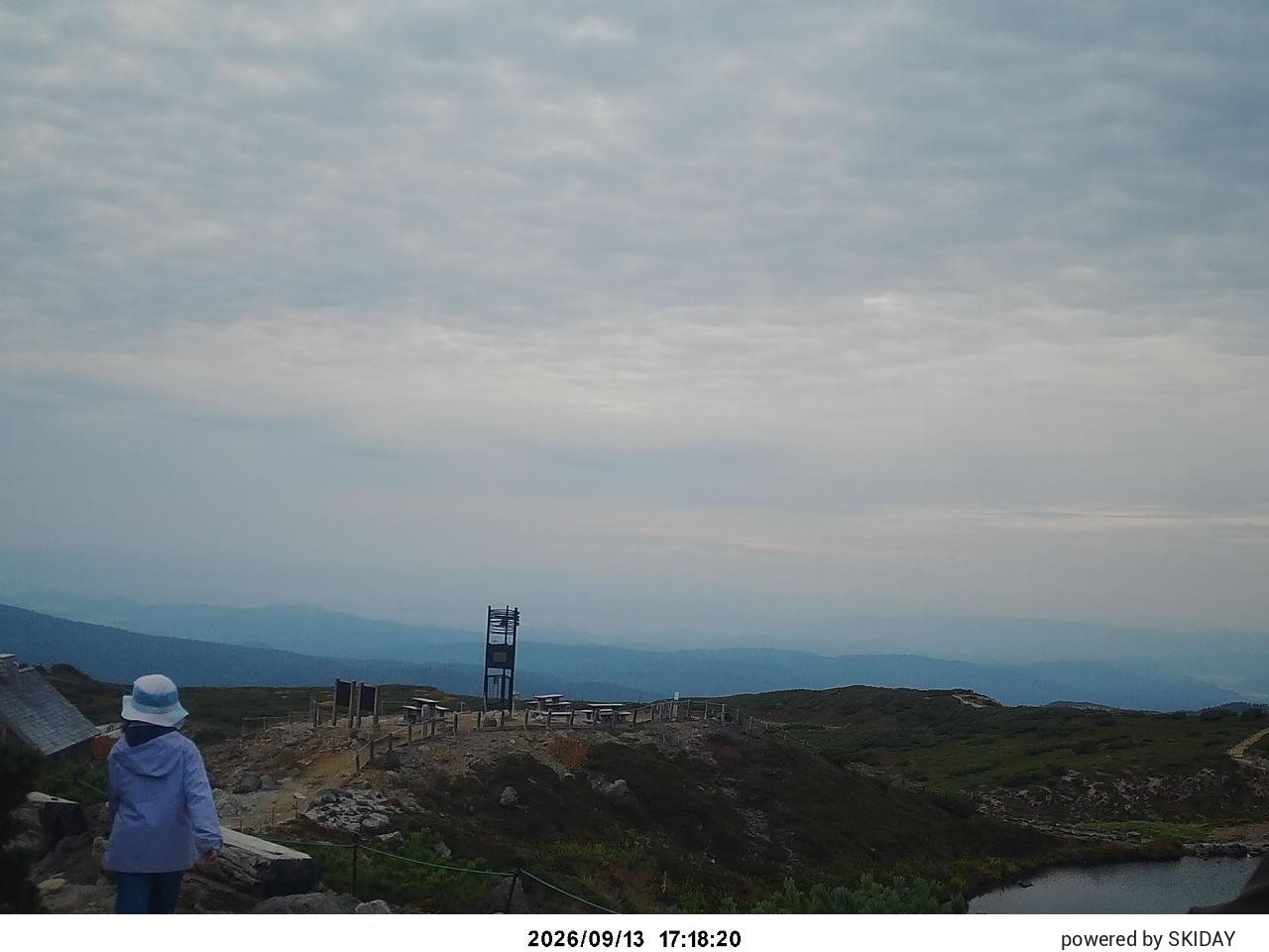 Togari Onsen Earth Dragon Field · Camera 1 snow cam captured at 13 September 2026 at 6:47 pm GMT+9