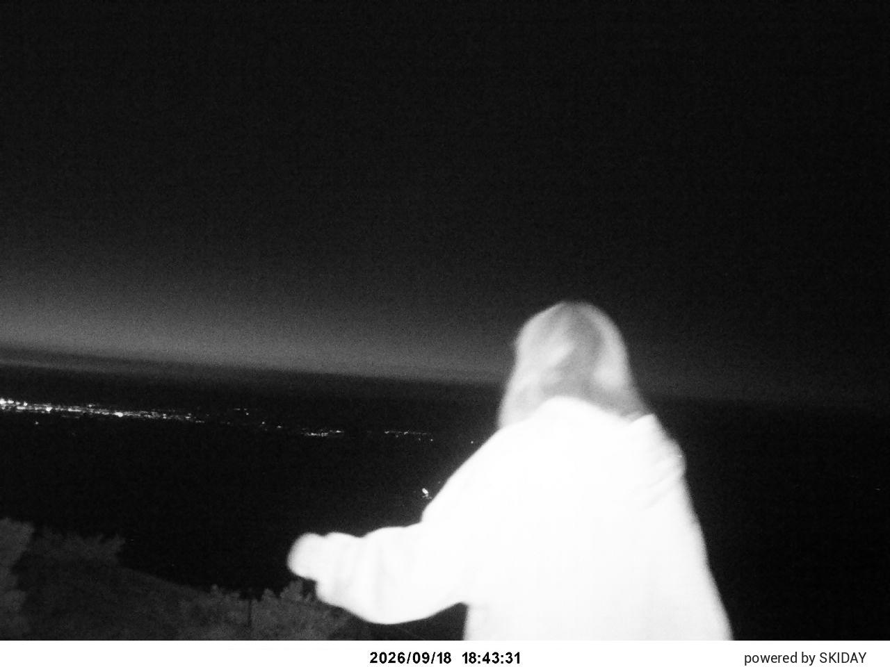 Togari Onsen Earth Dragon Field · Camera 1 snow cam captured at 18 September 2026 at 7:09 pm GMT+9