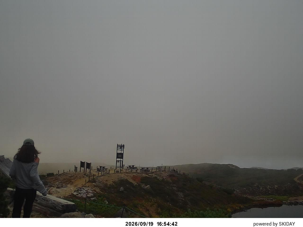 Togari Onsen Earth Dragon Field · Camera 1 snow cam captured at 19 September 2026 at 5:31 pm GMT+9