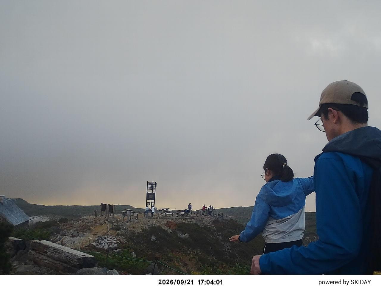 Togari Onsen Earth Dragon Field · Camera 1 snow cam captured at 21 September 2026 at 6:40 pm GMT+9