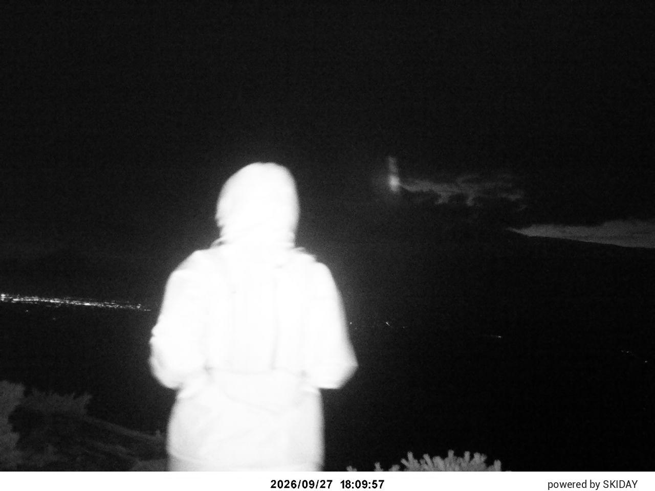 Togari Onsen Earth Dragon Field · Camera 1 snow cam captured at 27 September 2026 at 7:35 pm GMT+9
