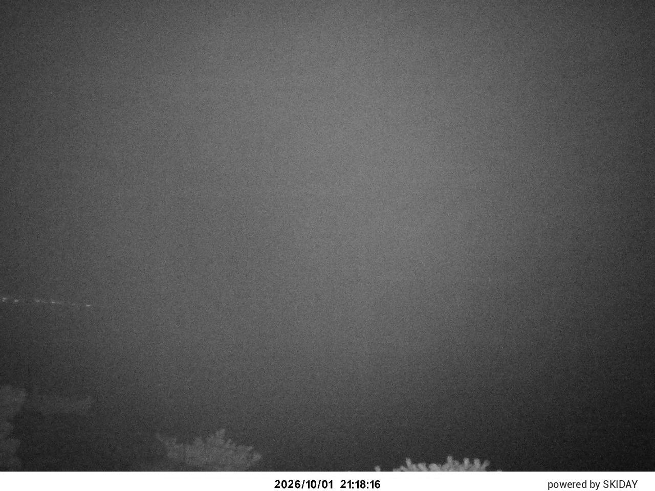 Togari Onsen Earth Dragon Field · Camera 1 snow cam captured at 1 October 2026 at 10:16 pm GMT+9