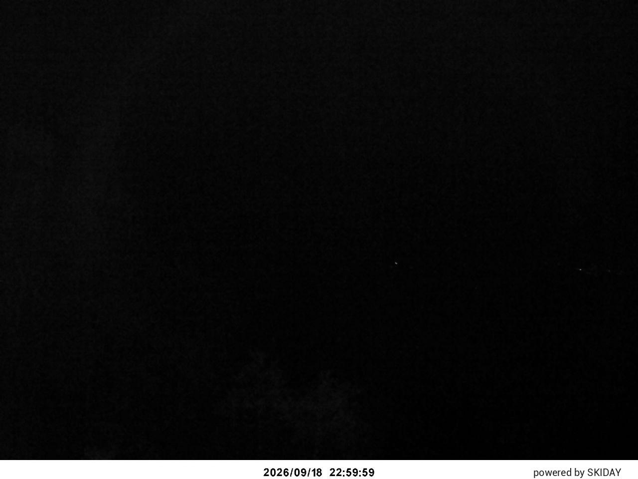 Tsugaike Kogen Meter snow cam captured at 18 September 2026 at 11:14 pm GMT+9