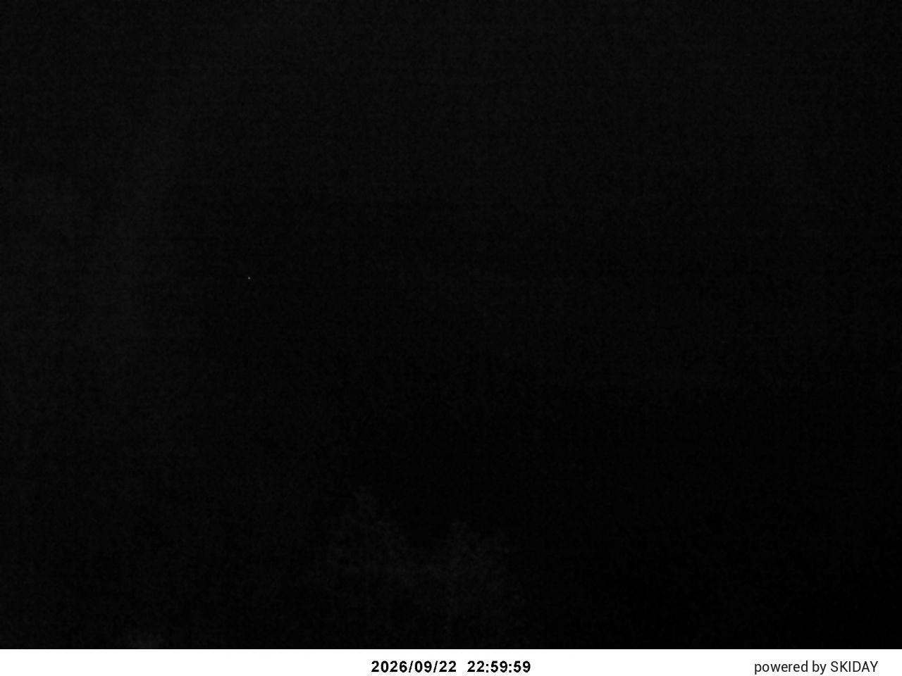 Tsugaike Kogen Meter snow cam captured at 22 September 2026 at 11:11 pm GMT+9